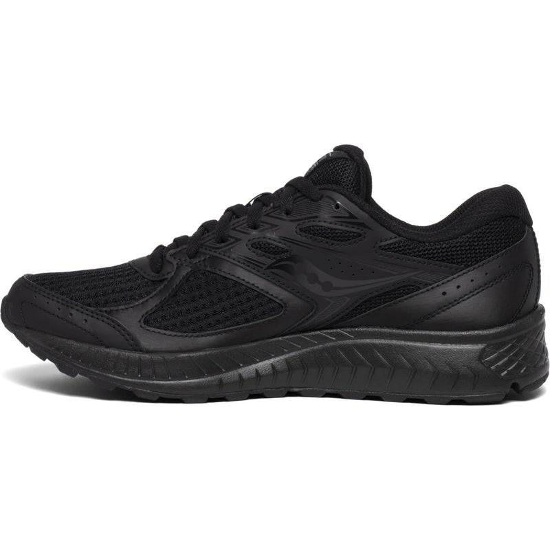 Saucony Women's Cohesion 13 Running Shoe, Grey/Black, 8 - Image 3